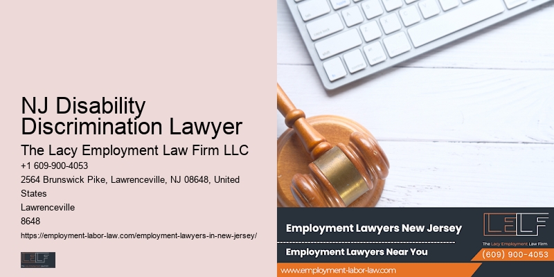 NJ Disability Discrimination Lawyer Lawyer for Discrimination Cases