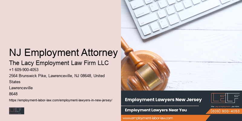 Workplace Legal Counsel NJ Employment Attorney