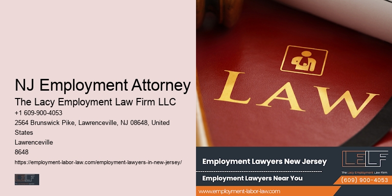 NJ Employment Attorney Workplace Fairness Lawyer