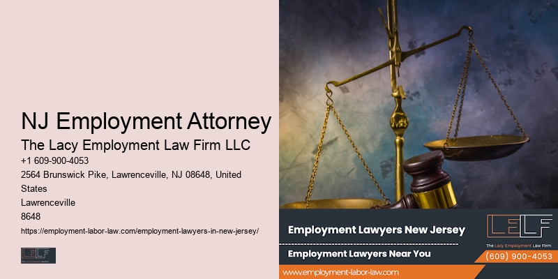 NJ Employment Attorney Legal Support for Employees