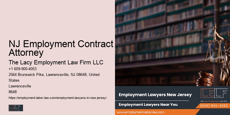 Employment Misconduct Lawyer NJ Employment Contract Attorney