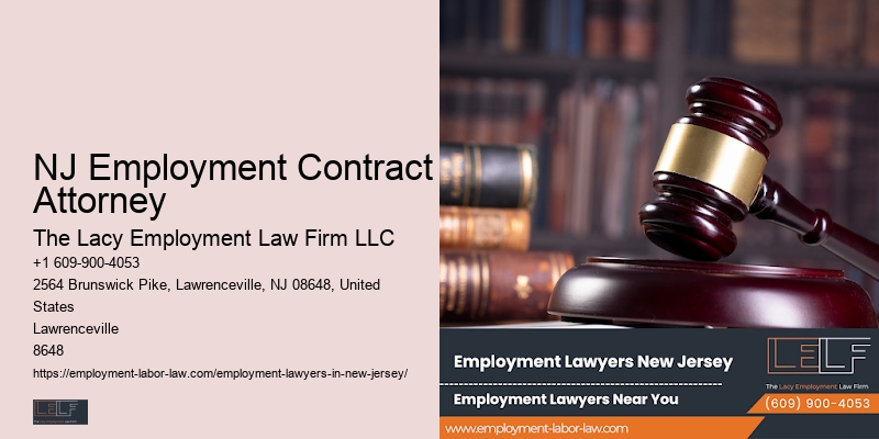 Wrongful Termination Lawyer NJ Employment Contract Attorney