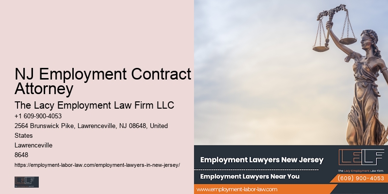 NJ Employment Contract Attorney Employment Law Representation