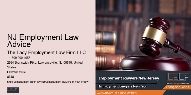 NJ Employment Law Advice Workplace Harassment Lawyer