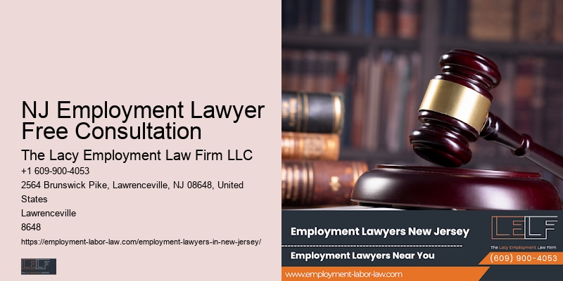 Top NJ Employment Lawyer Free Consultation Employment Attorney
