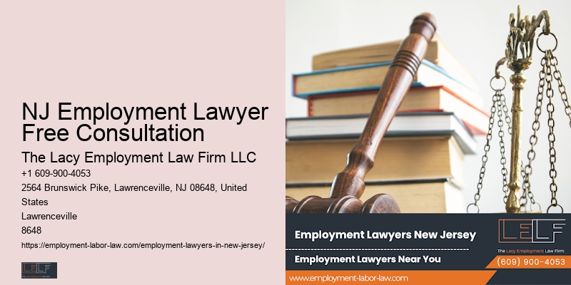 NJ Employment Lawyer Free Consultation ADA Lawyer