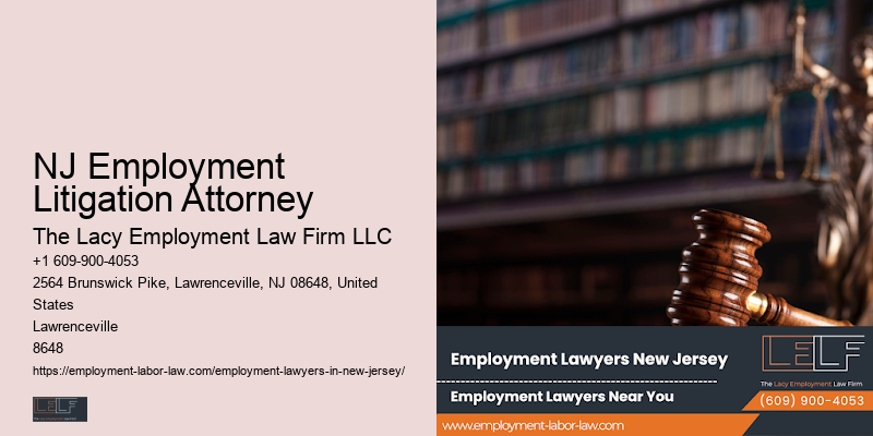 NJ Employment Litigation Attorney Employment Law and Policy Advisor