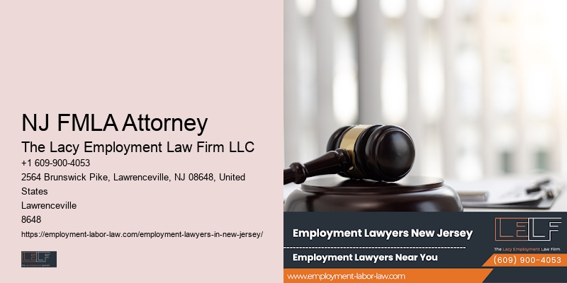 NJ FMLA Attorney Workplace Defense Lawyer