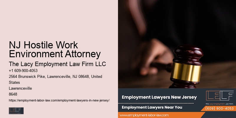 NJ Hostile Work Environment Attorney Employee Rights Lawyer