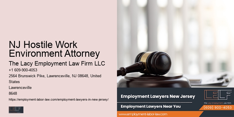 NJ Hostile Work Environment Attorney Wrongful Termination Attorney