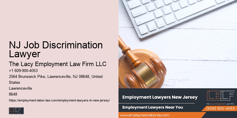 Skilled NJ Job Discrimination Lawyer Employment Lawyer