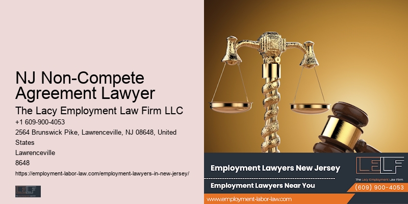 Severance Compensation Lawyer NJ Non-Compete Agreement Lawyer