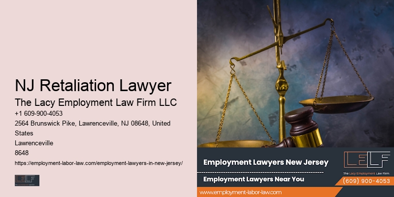 NJ Retaliation Lawyer Workplace Agreement Lawyer