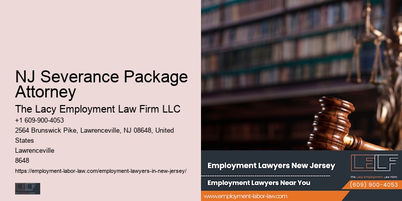 Legal Assistance for Employment Issues NJ Severance Package Attorney