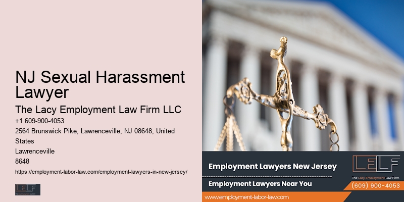 NJ Sexual Harassment Lawyer Wage Recovery Lawyer