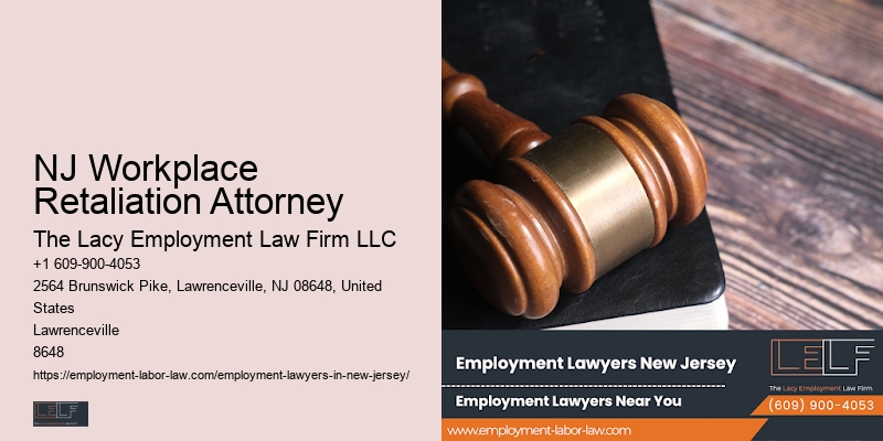 Experienced NJ Workplace Retaliation Attorney Employment Law Attorney