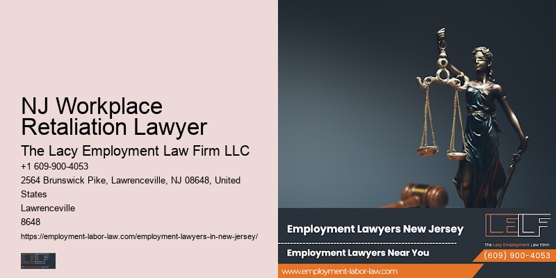 Leading Workplace Attorney in NJ Workplace Retaliation Lawyer