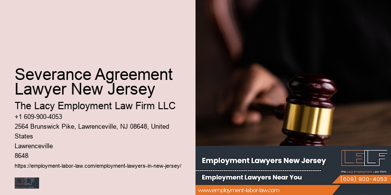 Severance Agreement Lawyer New Jersey Employment Law Mediation Services