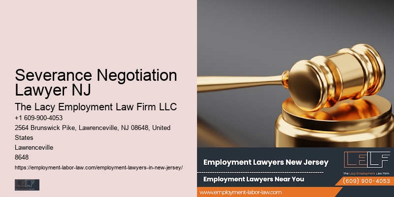 Civil Rights Attorney Severance Negotiation Lawyer NJ Workplace