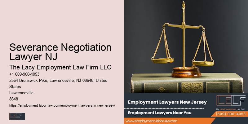 Severance Negotiation Lawyer NJ Employment Rights Consultant