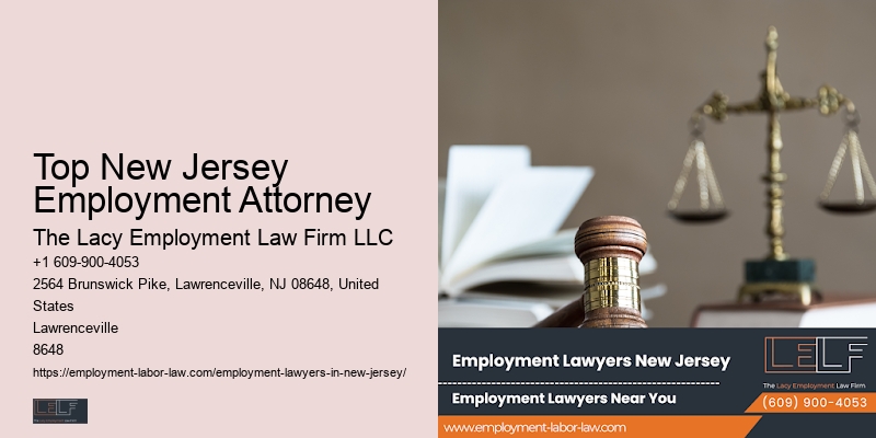 Top New Jersey Employment Attorney Employment Arbitration Lawyer