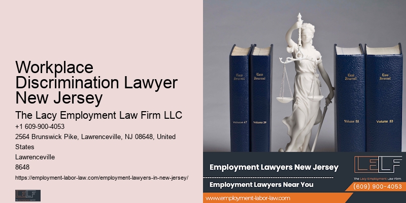 Workplace Discrimination Lawyer New Jersey Retaliation Defense Lawyer