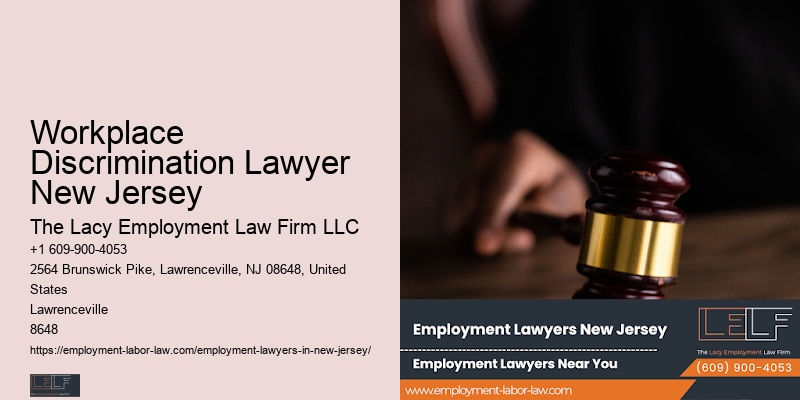Workplace Discrimination Lawyer New Jersey Family Medical Leave Lawyer