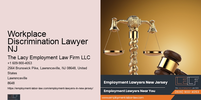 Workplace Discrimination Lawyer NJ Employee Contract Specialist