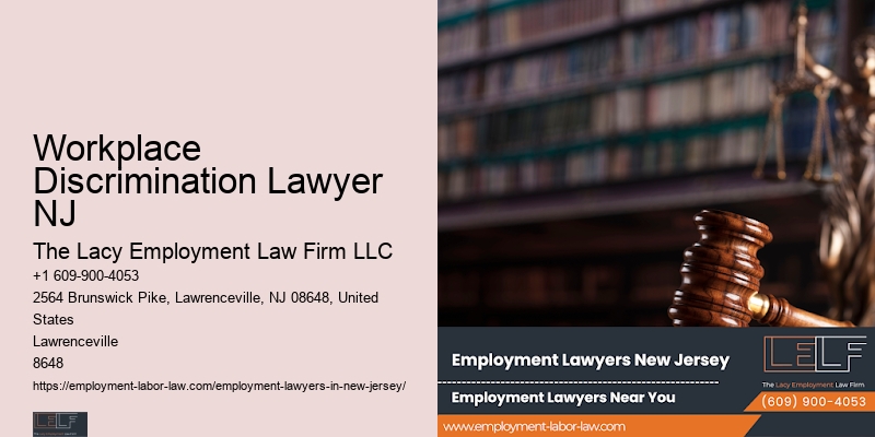 Workplace Discrimination Lawyer NJ Anti-Discrimination Lawyer