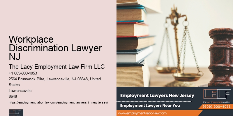 Workplace Discrimination Lawyer NJ Employment Law Enforcement Attorney