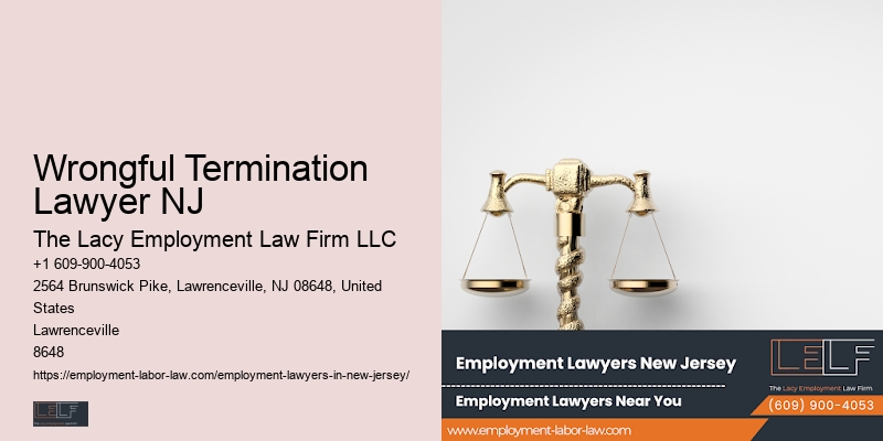 Wrongful Termination Lawyer NJ Non-Compete Lawyer
