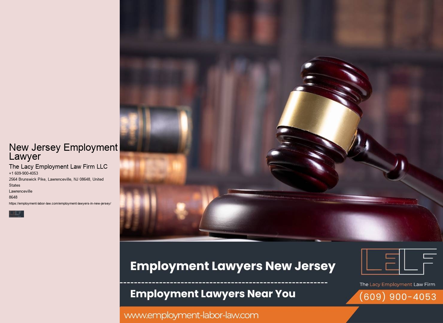 NJ Wrongful Termination Consultation