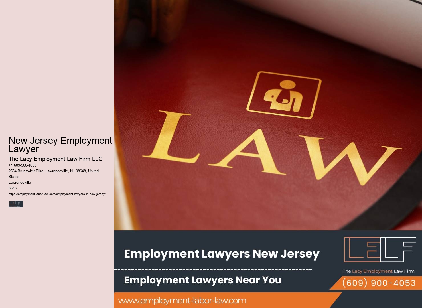 New Jersey Employment Lawyer Job Discrimination Lawyer