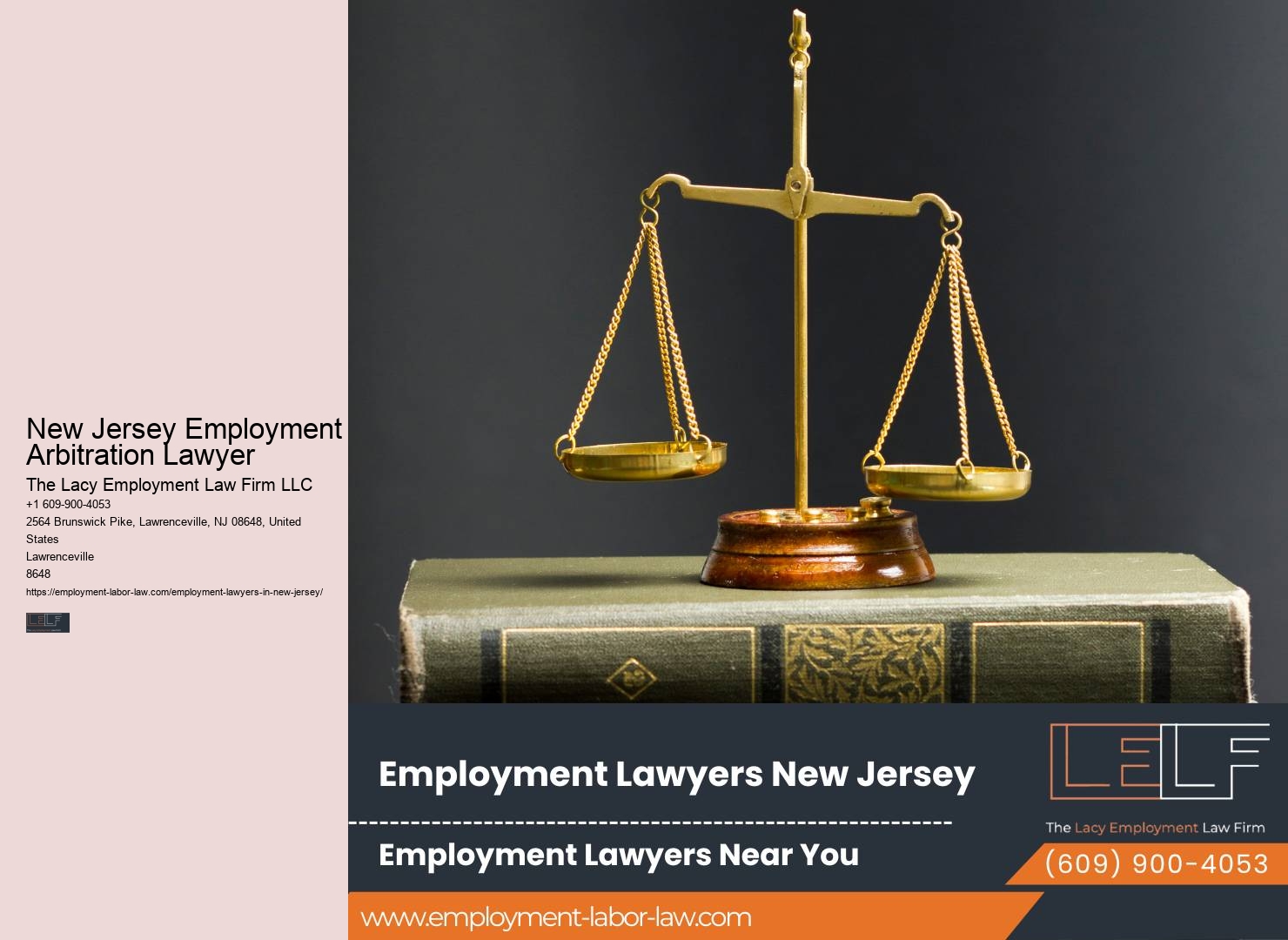 NJ Employment Legal Rights Attorney