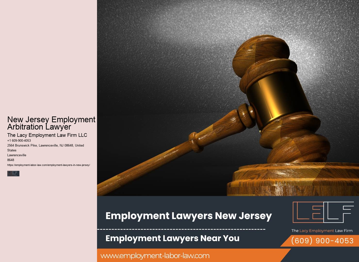 NJ Job Termination Lawyer