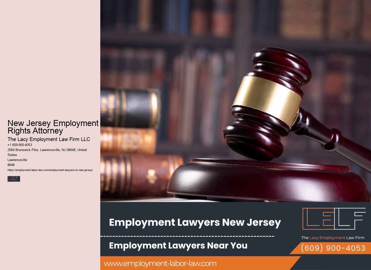 New Jersey Employment Rights Attorney Workplace Harassment Legal Counsel