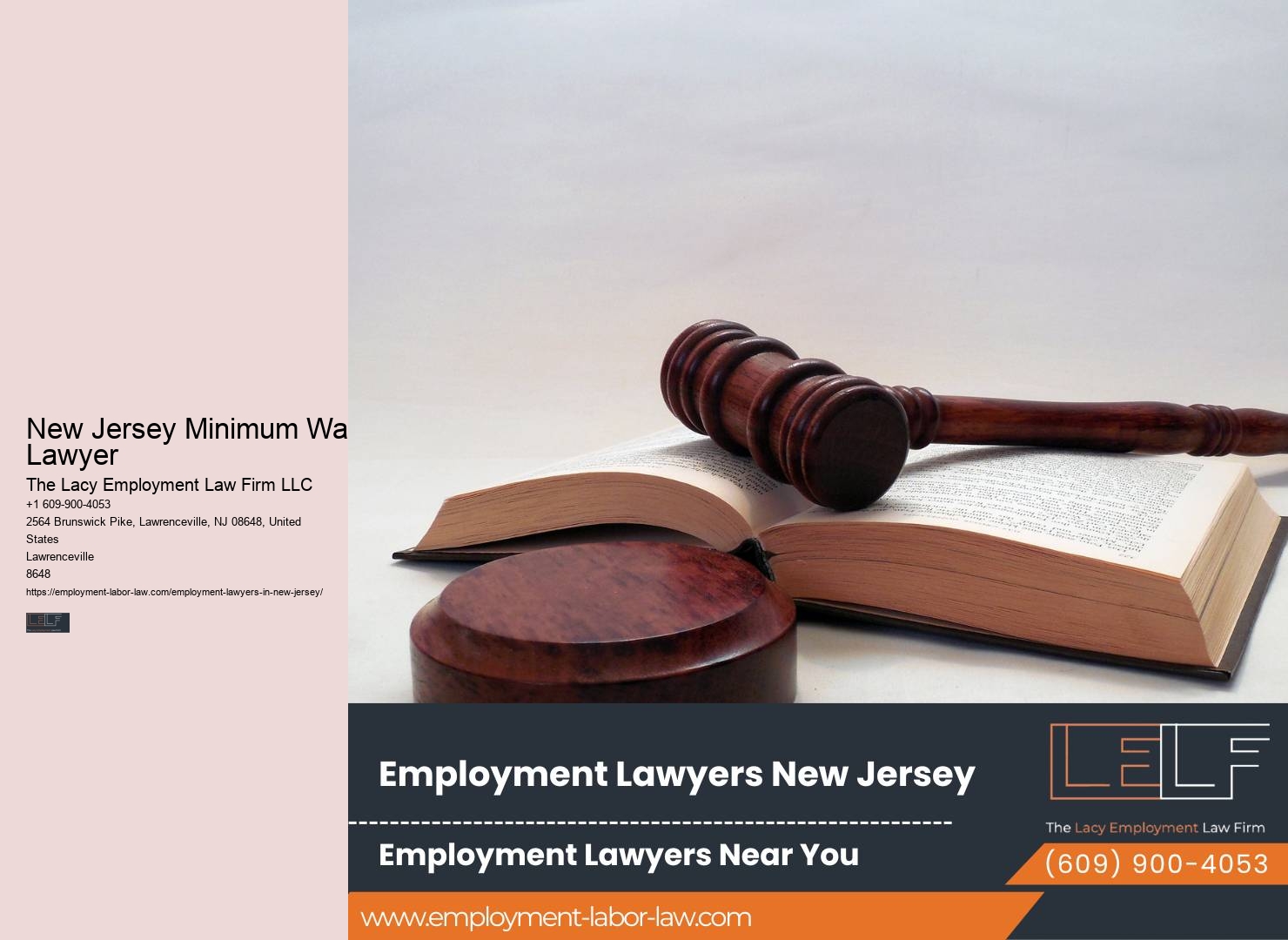 NJ Employment Law Consultancy