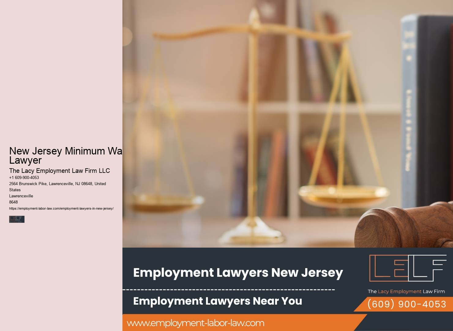 NJ Employee Protection Lawyer