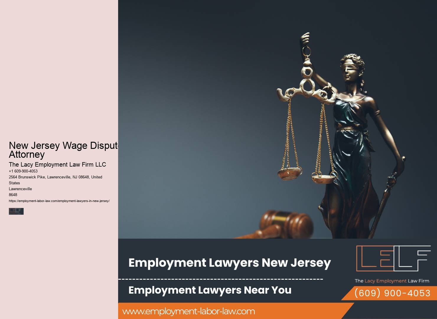 NJ Employment Tribunal Representation