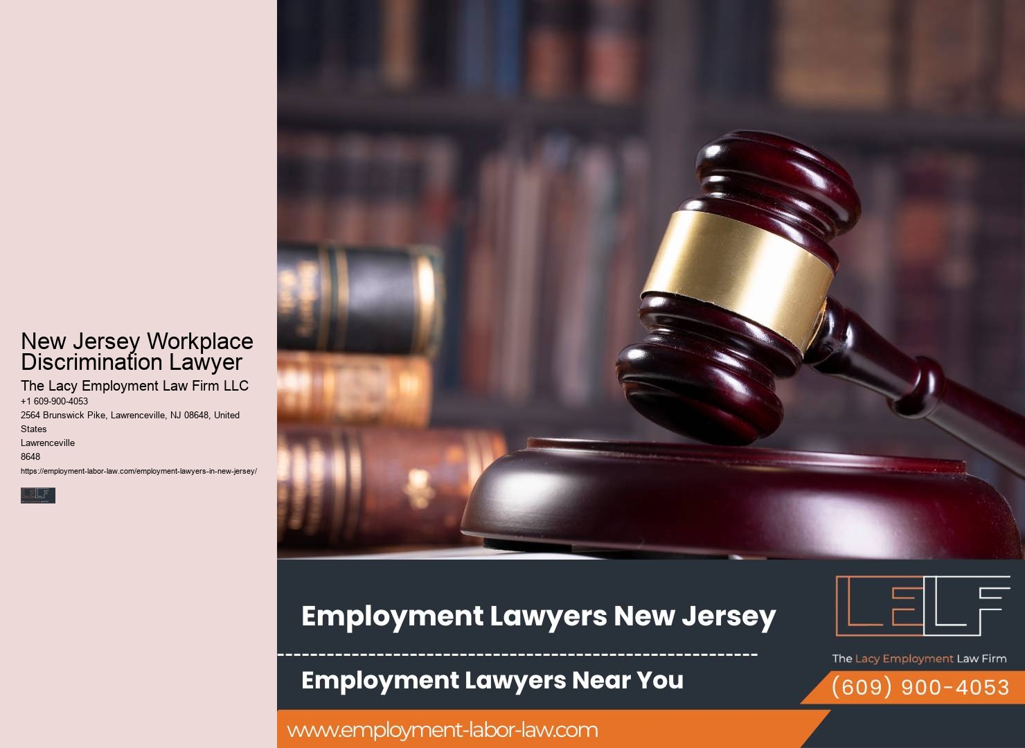 NJ Job Discrimination Legal Help