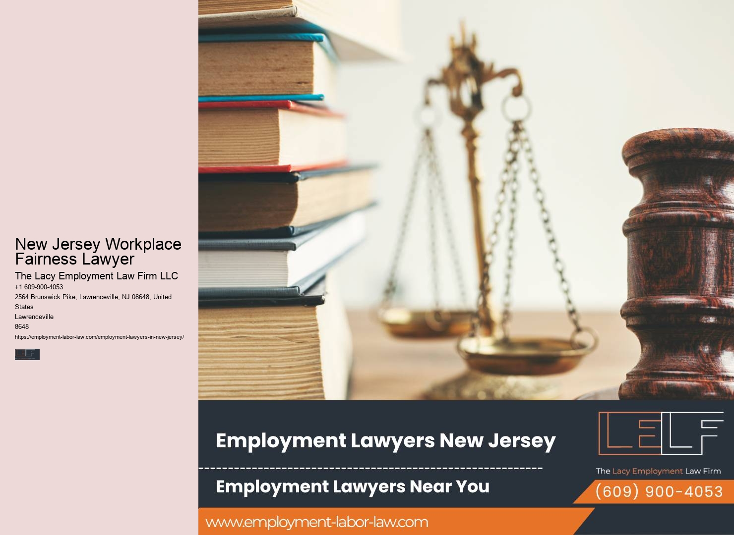 New Jersey Workplace Fairness Lawyer Employment Attorney