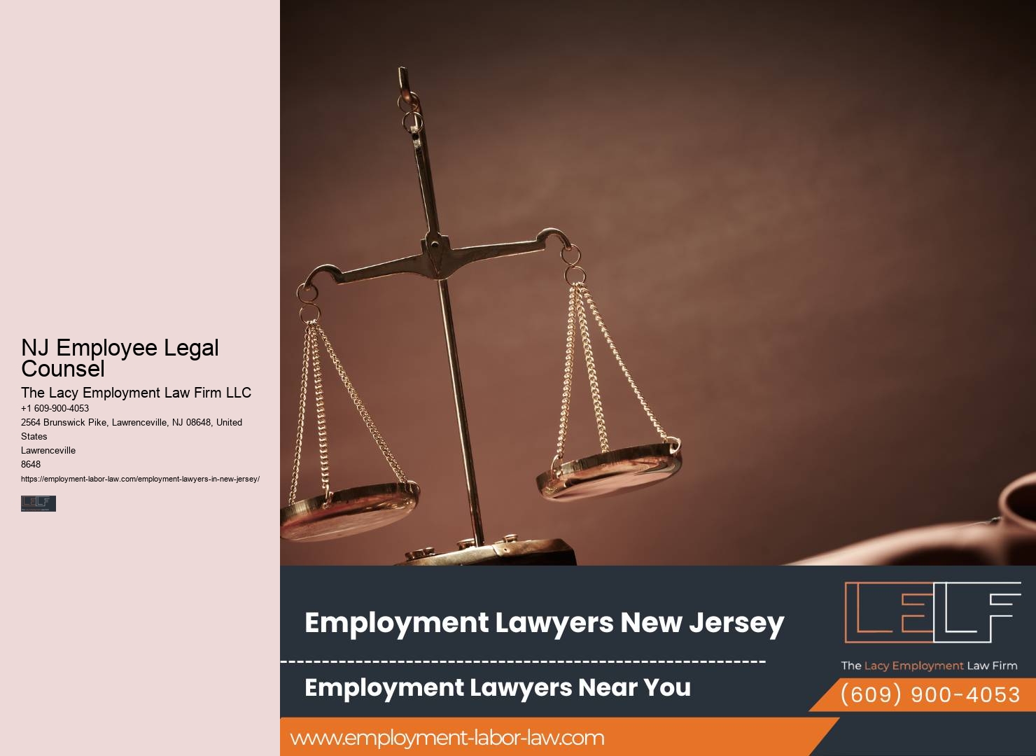NJ Workplace Lawyer