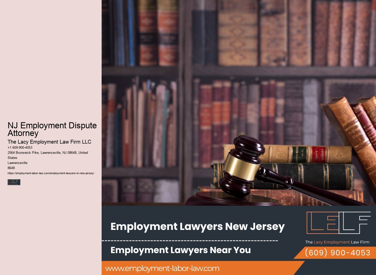 NJ Employment Dispute Attorney Employment Law Expert Near Me