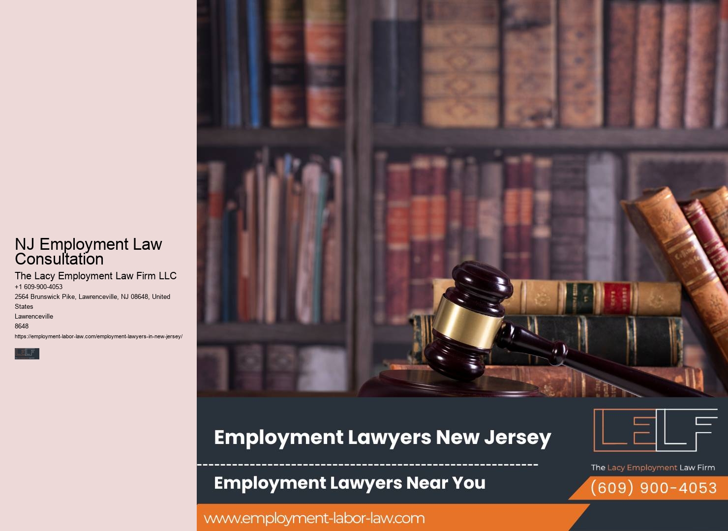 NJ Employment Law Advocacy