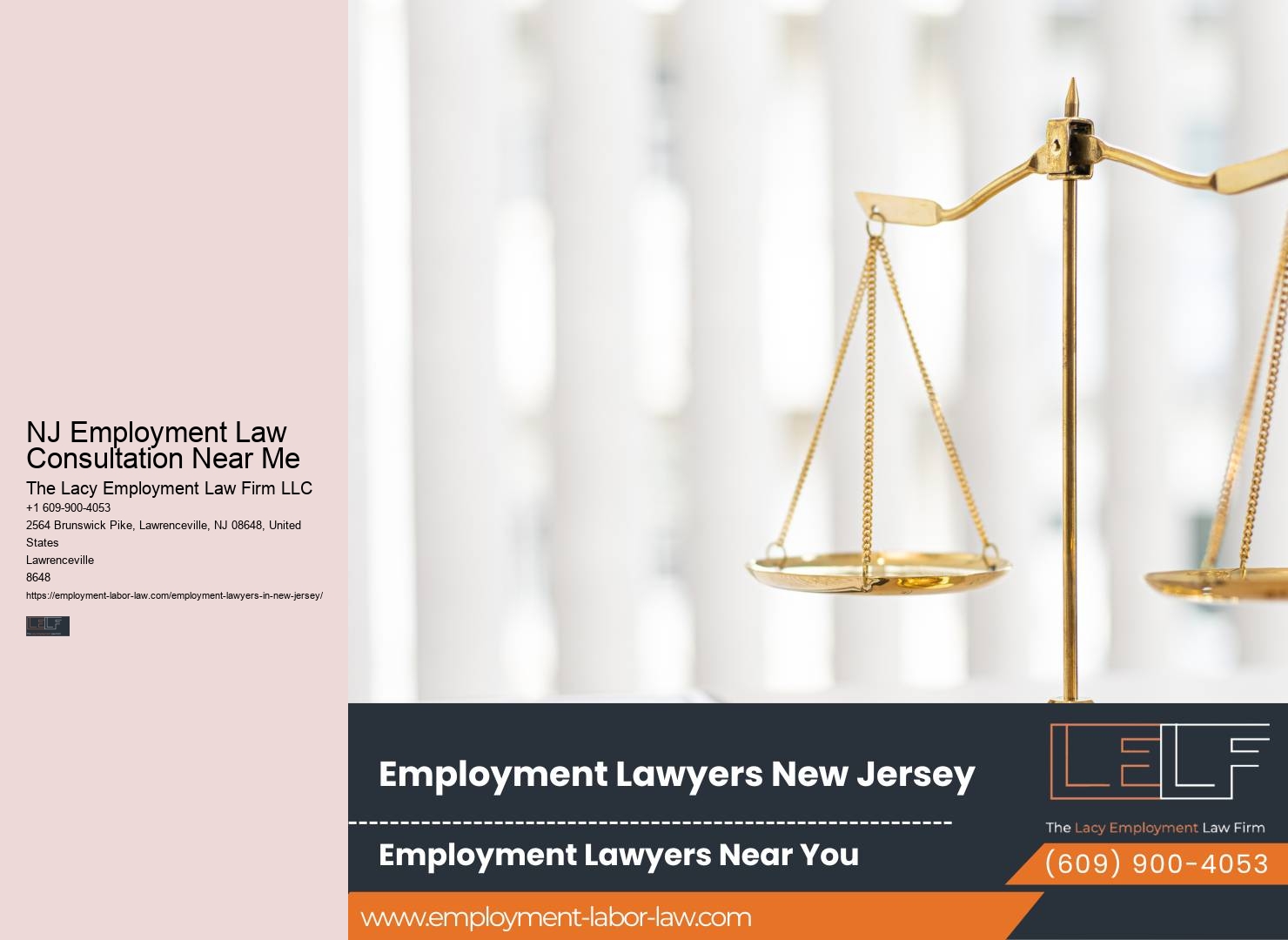 NJ Workplace Rights Legal Support