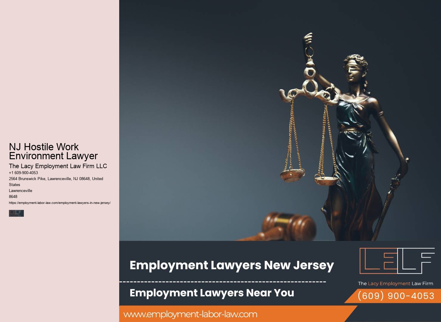 NJ Hostile Work Environment Lawyer Employment Rights Lawyer