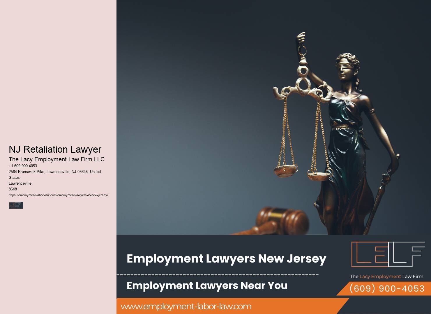 NJ Employee Termination Lawyer