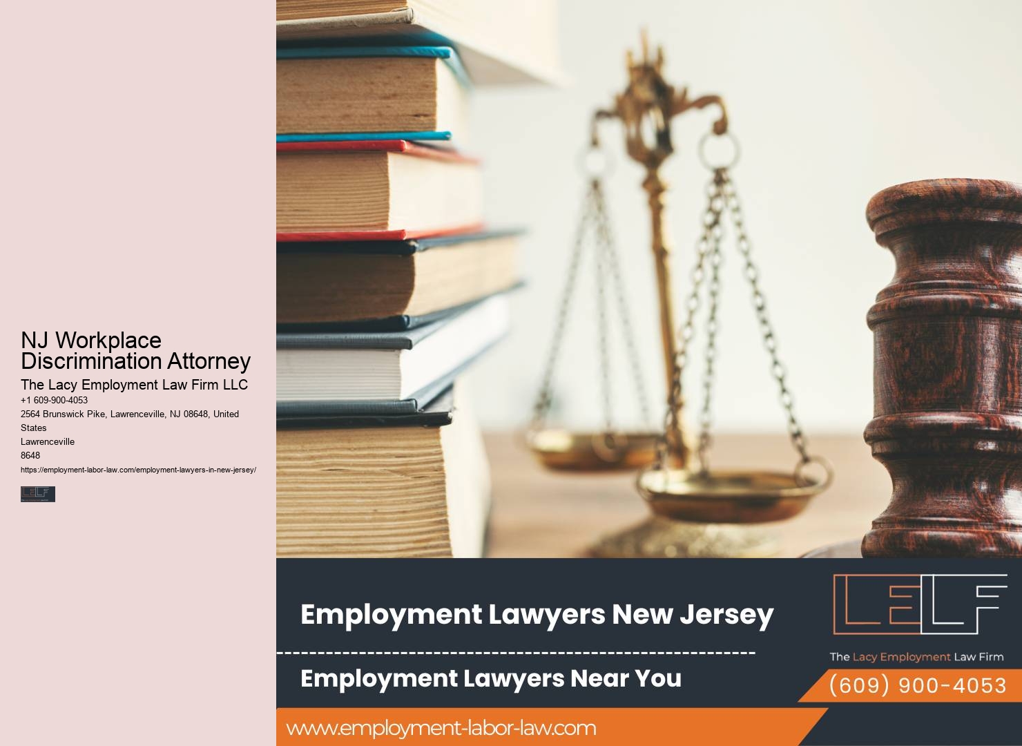 NJ Workplace Legal Help