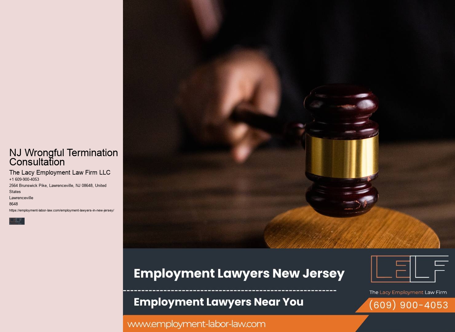 NJ Employee Rights Attorney