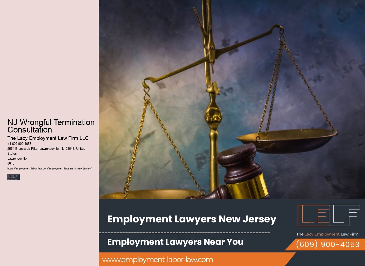 NJ Employment Legal Services Near Me